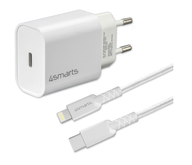 4smarts Ładowarka sieciowa VoltPlug 20W PD USB-C biały - 1486743 - zdjęcie